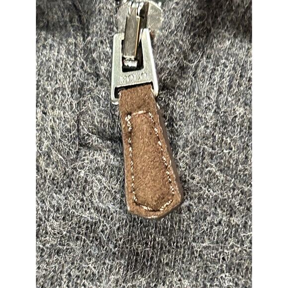 Polo Ralph Lauren Sweater Mens XL Estate Rib Gray Pullover Sweatshirt 1/4 Zip - Picture 7 of 9